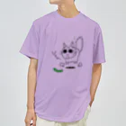 ばんちゃ🐱にゃんこ恩返しショップのきゅうりとにゃんこ Dry T-Shirt