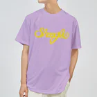週刊少年ライジングサンズのShoogle(シューグル・週グル・週刊少年グルメ)ロゴ イエロー Dry T-Shirt
