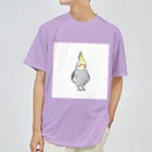 paguyoのオカメインコRocky ドライTシャツ