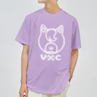 VIRTUAL CROSSのShiba Logo white  Dry T-Shirt