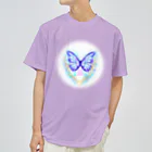 ✨🌈✨ユラクラカン🇯🇵 ✨🌈✨の🌈happy✨dream🦋butterfly🌟🌈夢が叶った蝶✨🌈🌟🍷 ドライTシャツ