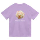 YOLKのポテトサラダ（POTATO SALAD／白文字） ドライTシャツ