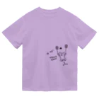 PokuStarのバドミントン　トリックショットのブタ Dry T-Shirt