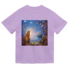 Puppe-プッペ-の海底の人魚 ドライTシャツ