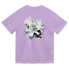 nanaqsaのLily Skull [White] ドライTシャツ