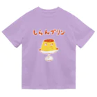 NIKORASU GOのユーモアスイーツダジャレデザイン「しらんプリン」（Tシャツ・パーカー・グッズ・ETC） ドライTシャツ