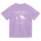 くらしに馬を　シェアホースアイランド オンラインショップのシェアホースアイランド公式ロゴ ドライTシャツ