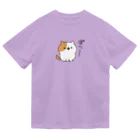 DECORの毎日ぶちにゃんこ　ぽへーver. ドライTシャツ