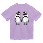 penguininkoの手繋ぎケープペンギンのカップル🐧❤️🐧 ドライTシャツ