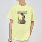 フレ末屋の岩国の白蛇 ドライTシャツ