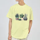 Yaya-rrの多肉植物 ドライTシャツ