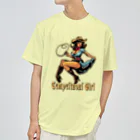 islandmoon13のCOWGIRL　じゃじゃ馬娘　tempestuous girl Dry T-Shirt