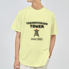 ダムダムのTRANSMISSION TOWER🔺 ドライTシャツ