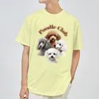 HappyFaceMarketのアメリカプードルクラブ Poodle Club 赤ちゃん犬 Dry T-Shirt