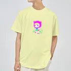 虹色猫工房(クロミツ)のねこずきんちゃん Dry T-Shirt