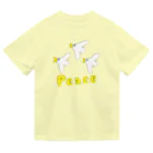 ガモさんの白バト３兄弟 Peace ドライTシャツ