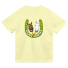 SHOP HAPPY HORSES（馬グッズ）のハッピーホース（蹄鉄カラフル） Dry T-Shirt