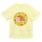 前田悠花｜イラストレーターの★ハリネズミ★ ドライTシャツ