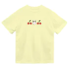 おえかき　たむれんれんのさくらんぼ ドライTシャツ