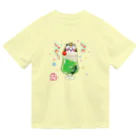 旅猫王子れぉにゃん👑😼公式(レイラ・ゆーし。)のメロンソーダ☆れぉにゃんＴシャツ(背景なし) Dry T-Shirt