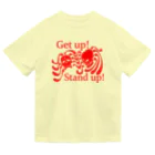 『NG （Niche・Gate）』ニッチゲート-- IN SUZURIのGet Up! Stand Up!(赤) ドライTシャツ