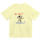 せつらデザイングッズの熱唱ロボ Dry T-Shirt