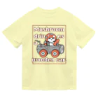 yuccoloのキノコとキの車 ドライTシャツ