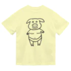 ムエックネのブタ ドライTシャツ