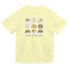 目つきの悪い猫＠いけやけいの色々にゃんこ ドライTシャツ