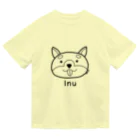 MrKShirtsのInu (犬) 黒デザイン Dry T-Shirt