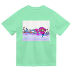 thatoneusernameのピンクのツリー Dry T-Shirt