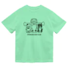 いたばし犬部のいたばし犬部「いたずら3匹」Design by　ganokano Dry T-Shirt