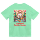 大江戸花火祭りのCelestial Ryujin Realm～天上の龍神社7 ドライTシャツ