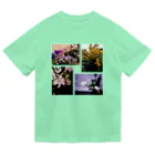 ﾄﾙｺﾞﾚの花の写真4枚 ドライTシャツ