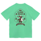muneji_origamiのCLIMB BEAR（バックプリント） Dry T-Shirt
