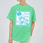 SWEET＆SPICY 【 すいすぱ 】ダーツのGAME ON!　【SWEET LIGHTBLUE】 ドライTシャツ