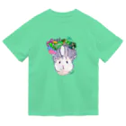 どんぐりまな子🐹のロココなモルモット ドライTシャツ