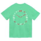 SWEET＆SPICY 【 すいすぱ 】ダーツのNO DARTS NO LIFE ーTIME ー【白×赤】 ドライTシャツ