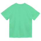 Astrio SUZURI店のヘナ柄マンタ白 Dry T-Shirt