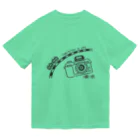 🌸もえ の 絵日記部屋🌸の撮り鉄 is LIFE ドライTシャツ