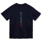 💖宇宙整体♪🌈♪こころからだチャンネル♪💖の母星回帰曼荼羅quartetto ドライTシャツ