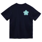 ねこふく茶屋のねこふく〈桜/ブルー〉 Dry T-Shirt