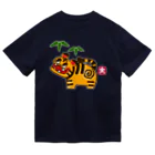 a-bow's workshop(あーぼぅズ ワークショップ)の張り子の虎 ドライTシャツ