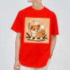 dcgnori／ワンコ画像の柴犬、縄文☆彡古代くん Dry T-Shirt