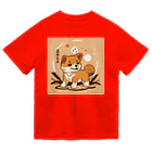 dcgnori／ワンコ画像の柴犬、縄文☆彡古代くん Dry T-Shirt