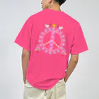 月夜のタツノオトシゴのPeace for children in Gaza and Ukraine ドライTシャツ