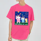 Neko-Shika-KatanのBon dance of Cats Dry T-Shirt