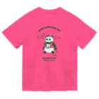 キッチュのトレイルランパンダ【YOU CAN DO IT!】グリーン Dry T-Shirt