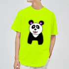 マクマク屋のお絵かきのパンダのPANDA！！ ドライTシャツ