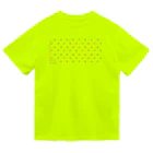 CHOSANAのチラ猫ドットハート Dry T-Shirt